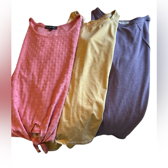 3 casual spring/summer tops size M - Picture 1 of 8